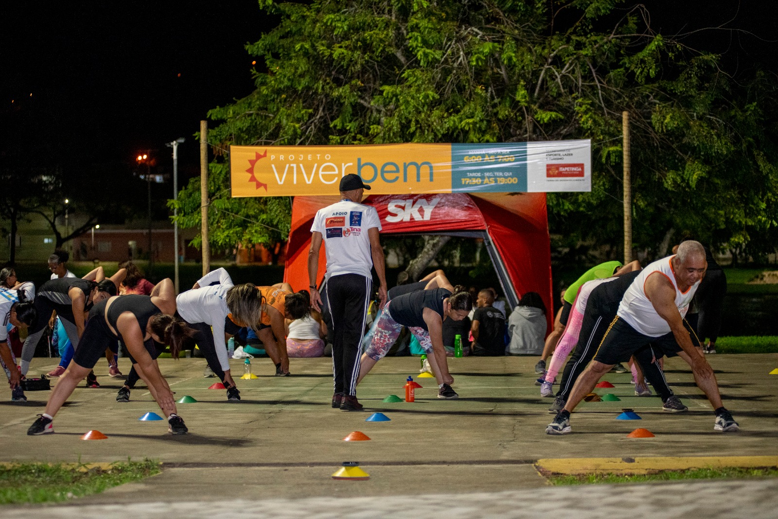 Vai ter esporte por todos os cantos da cidade!