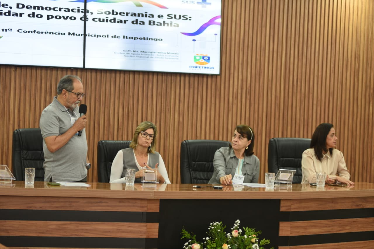 11ª Conferência Municipal de Saúde reforça diálogo e fortalecimento do SUS em Itapetinga