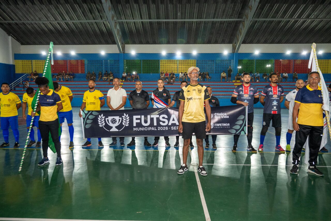 Campeonato Municipal de Futsal começa com grandes jogos