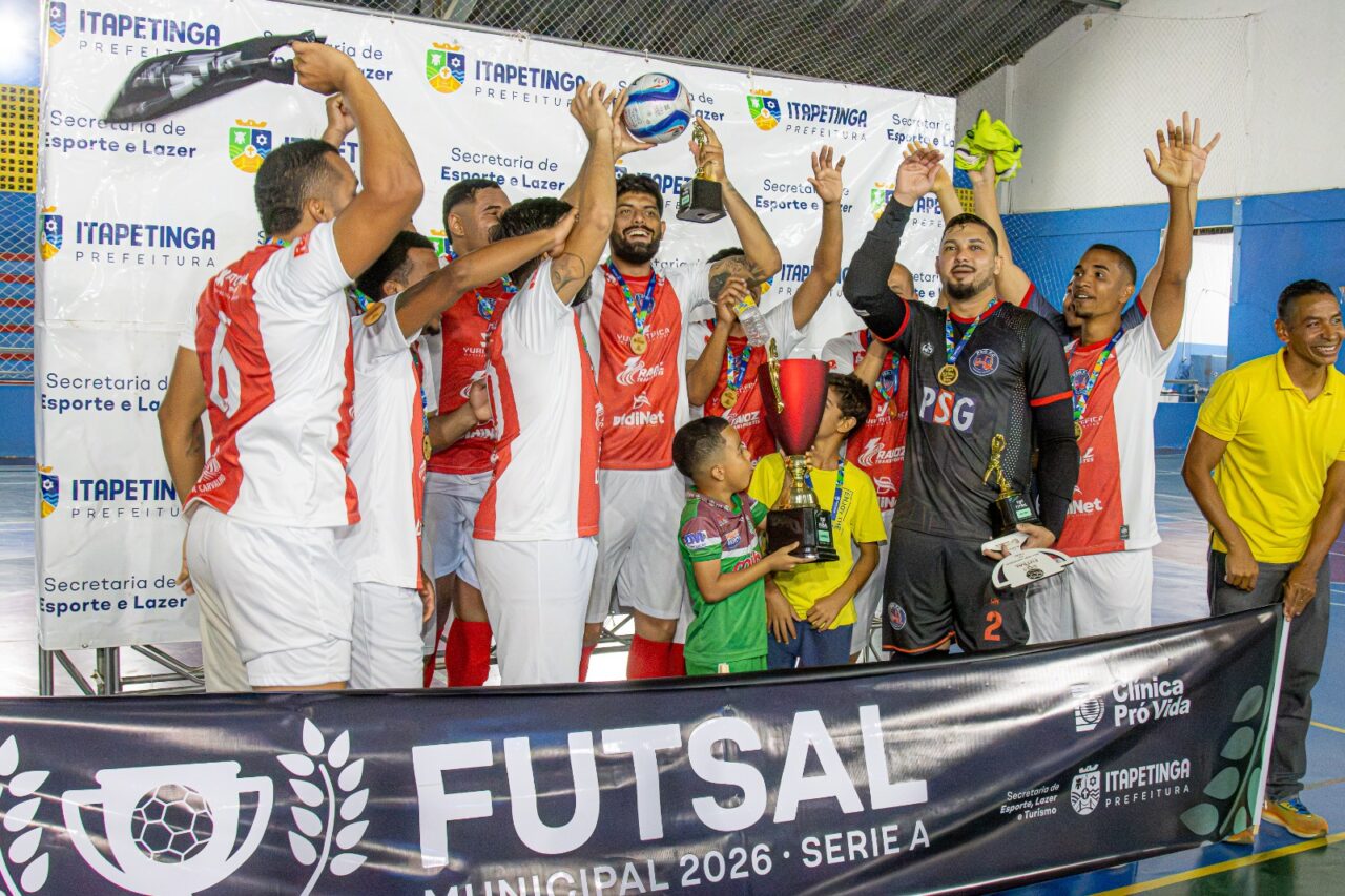 Campeonato Municipal de Futsal encerrou com vitória do PSG