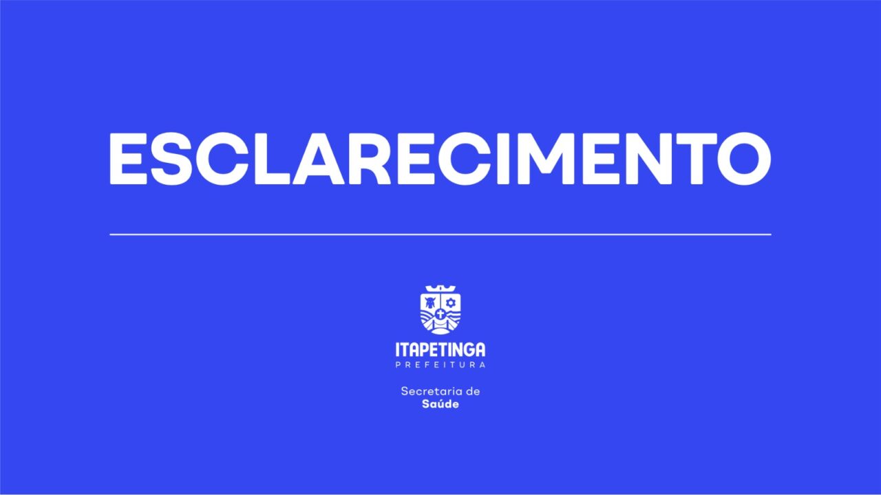 Nota de esclarecimento