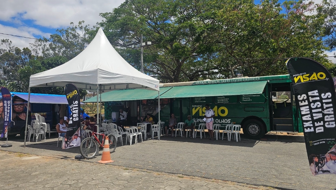 Projeto Social Visão chega a Itapetinga com oferta gratuita de exames oftalmológicos